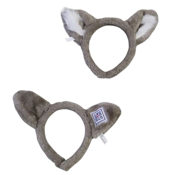 Plush Great Wolf Lodge Animal Ear Headbands And Reusable Cups (Set Of 2) - Picture 2 of 5